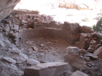 Kiva ruin